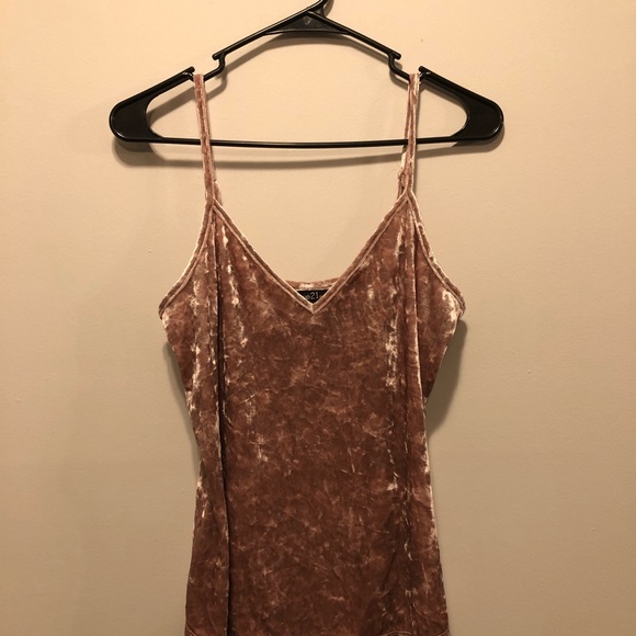 Rue 21 Velvet Tank Top - Picture 2 of 4
